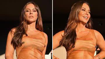 Paolla Oliveira arrisca intimidade em vestidinho transparente: "Espetáculo" - Reprodução/Instagram