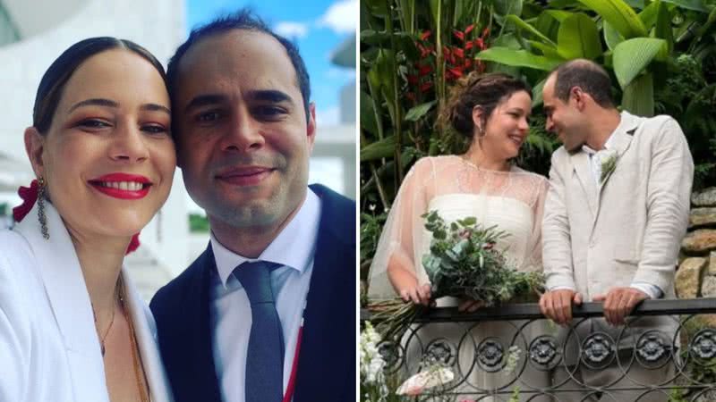 Quem é o marido de Leandra Leal? Pombinhos se casaram pela segunda vez - Reprodução/Instagram