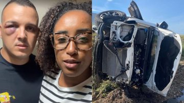 Nova tragédia! Cantora gospel sofre grave acidente e carro capota várias vezes - Reprodução/ Instagram