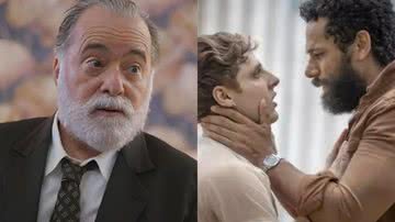 Tony Ramos elogia performance de Amaury Lorenzo e Diego Martins - Reprodução/TV Globo