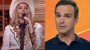 Adriane Galisteu dá opinião sincera sobre Tadeu Schmidt e aponta favorito no BBB23: "Gostem ou não" - Reprodução/Record e Reprodução/Globo
