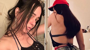 Alessandra Negrini usa meia arrastão, blusa transparente e shortinho em bloco de Carnaval: "Gostosa" - Reprodução/ Instagram