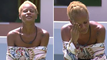 BBB23: Aline Wirley desaba sozinha no jardim e faz desabafo doloroso: "Não é fácil" - Reprodução/TV Globo