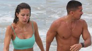 Bárbara Coelho e irmão de Anitta curtem dia de praia juntos no Rio - AgNews/Dilson Silva