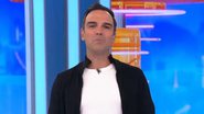 O apresentador Tadeu Schmidt anuncia paredão quádruplo e poder curinga valioso nessa semana do Big Brother Brasil 23; veja - Reprodução/Globo
