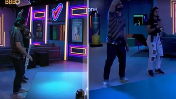 Vaza imagens da equipe de produção do Big Brother Brasil 23 dançando nos bastidores; veja vídeo - Reprodução/Globo