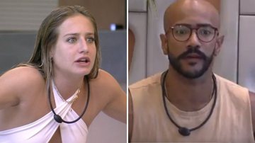 BBB23: Bruna e Ricardo se exaltam e protagonizam bate boca após a festa: "Me tira do sério" - Reprodução/TV Globo