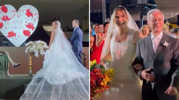 A empresária Carol Sampaio se casa em cerimônia dos sonhos com diversos famosos reunidos na Sapucaí; veja - Reprodução/Instagram