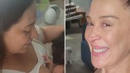 A atriz Claudia Raia amamenta filho caçula e exalta parceria do marido, Jarbas Homem de Mello: "A gente faz" - Reprodução/Instagram