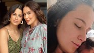 A atriz Claudia Raia flagra filha com caçula e vibra de alegria nas redes sociais: "Não tenho palavras" - Reprodução/Instagram/Ale de Souza