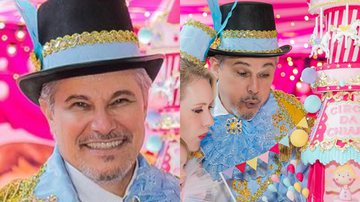 Que luxo! Edson Celulari celebra primeiro ano da filha com festão e web reage: "Cara do pai" - Reprodução/ Pamela Miranda