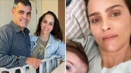 Esposa de Juliano Cazarré celebra saúde da filha caçula: "Um mês em casa" - Reprodução/Instagram