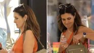 A apresentadora Fátima Bernardes arrasa com look casual durante compras em shopping no Rio de Janeiro; veja as fotos - Reprodução/AgNews