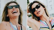 A atriz Flávia Alessandra exibe beleza jovial de maiô em hotel de luxo no Rio de Janeiro: "Curtindo" - Reprodução/Instagram