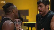 BBB23: Ficou sério! Cara de Sapato parte pra cima de Fred Nicácio: "Babaca" - Reprodução/ Globo