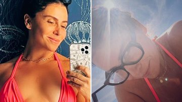 Aos 46 anos, Giovanna Antonelli ostenta corpaço durinho de biquíni: "Novinhas no chinelo" - Reprodução/Instagram