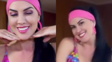 Graciele Lacerda aposta em look diferentão e gera polêmica na web: "Nada a ver" - Reprodução/ Instagram