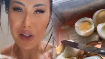 Gracyanne Barbosa tem surpresa desagradável ao abrir marmita: "Nojento" - Reprodução/ Instagram