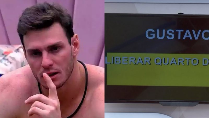 BBB23: Gustavo é expulso do Quarto do Líder bem antes da hora - Reprodução/TV Globo