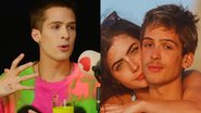 João Guilherme refletiu se Jade Picon se incomodava nos beijos técnicos que ele dava em cena - Reprodução/YouTube/Instagram
