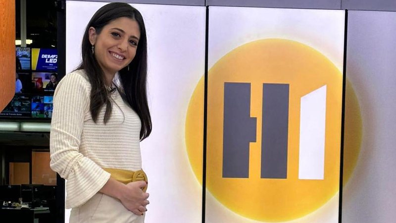 Jornalista da Globo anuncia segunda gravidez no estúdio do 'Hora 1': "Melhor notícia" - Reprodução/Instagram