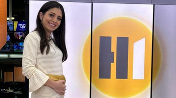 Jornalista da Globo anuncia segunda gravidez no estúdio do 'Hora 1': "Melhor notícia" - Reprodução/Instagram