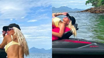 Karoline Lima posa sensualmente de biquíni em cima de jet ski e fãs babam: "Deusa" - Reprodução/Instagram