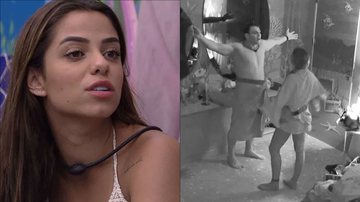 BBB23: Key Alves faz proposta picante e deixa Gustavo envergonhado: "Vai aparecer tudo" - Reprodução/TV Globo