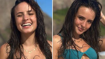 Sem maquiagem, Larissa Manoela escandaliza com biquíni aberto nos seios: "Sensacional" - Reprodução/Instagram