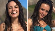 Sem maquiagem, Larissa Manoela escandaliza com biquíni aberto nos seios: "Sensacional" - Reprodução/Instagram