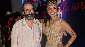 Discretíssimos, Letícia Sabatella e Daniel Dantas posam juntos em clique raro em baile de Carnaval - AgNews