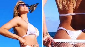 Escândalo! De biquíni, Lívia Andrade abaixa a calça e exibe bumbum gigantesco: "Delícia" - Reprodução/Instagram