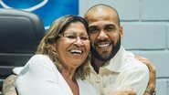 Mãe de Daniel Alves se pronuncia pela primeira vez após prisão do filho: "Ninguém pode separar" - Reprodução/TV Globo