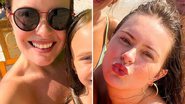 A influenciadora e atriz Mari Bridi arrasa em praia com biquíni deslumbrante combinando com a filha: "Deusa" - Reprodução/Instagram
