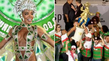 Levou! Mocidade Alegre se torna campeã do Carnaval de São Paulo ela 11.ª vez - Reprodução/AgNews/Leo Franco/Globo