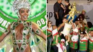 Levou! Mocidade Alegre se torna campeã do Carnaval de São Paulo ela 11.ª vez - Reprodução/AgNews/Leo Franco/Globo