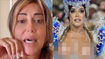 Vingança? Mulher Abacaxi expõe traição do marido após desfilar nua: "Massacrada" - Reprodução/Instagram | AgNews/Daniel Pinheiro