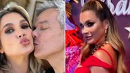 O apresentador Otaviano Costa baba em Flávia Alessandra com look sexy em Carnaval: "Musa do meu camarote" - Reprodução/Instagram