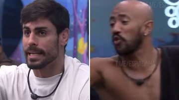 BBB23: Sapato se exalta e pisa em brother após baderna de madrugada: "Tu é moleque" - Reprodução/TV Globo