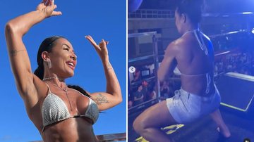 A dançarina Scheila Carvalho agita foliões com gingado ousado no Carnaval de Salvador: "Que pique" - Reprodução/Instagram