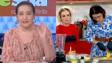 Sincera, Sonia Abrão detona Paola Carosella por atitude no 'Mais Você': "Forçado" - Reprodução/RedeTV! e Reprodução/Globo