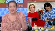 Sincera, Sonia Abrão detona Paola Carosella por atitude no 'Mais Você': "Forçado" - Reprodução/RedeTV! e Reprodução/Globo