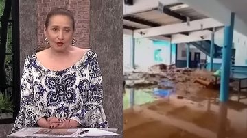 Sonia Abrão desabafou sobre a situação do filho em meio às fortes chuvas no litoral de São Paulo - Reprodução/RedeTV!