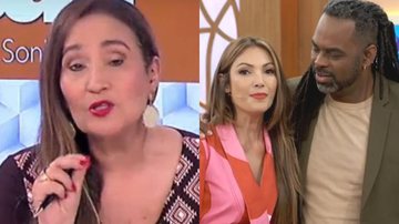 Sonia Abrão detona atitude de Patrícia Poeta com Manoel Soares e dispara: "O público vê" - Reprodução/RedeTV! e Reprodução/Globo