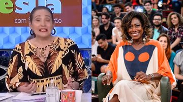Sonia Abrão se desculpou após confundir nomes na homenagem a Glória Maria no A Tarde É Sua - Reprodução/RedeTV!/Globo