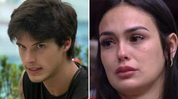 BBB23: Gabriel faz caveira de Larissa para Bruna e planta discórdia: "Eu senti" - Reprodução/TV Globo