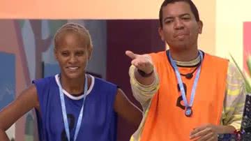 BBB23: Aline Wirley e Bruno vencem Prova do Anjo e dão castigo para dupla inesperada - Reprodução/TV Globo