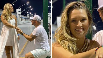 Comentarista da Globo, Ana Thais Matos é pedida em casamento: "Ela disse sim" - Reprodução/ Instagram