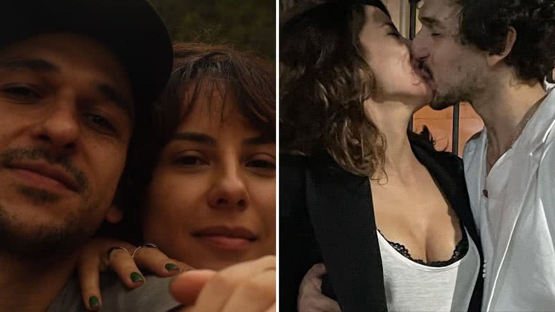 Os atores Andréia Horta e Ravel Andrade celebram um ano juntos e trocam juras de amor: "Amor total" - Reprodução/Instagram