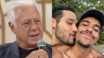 Antonio Fagundes desabafa após filho assumir namoro com ator da Globo: "Preocupação" - Reprodução/Instagram/TV Globo